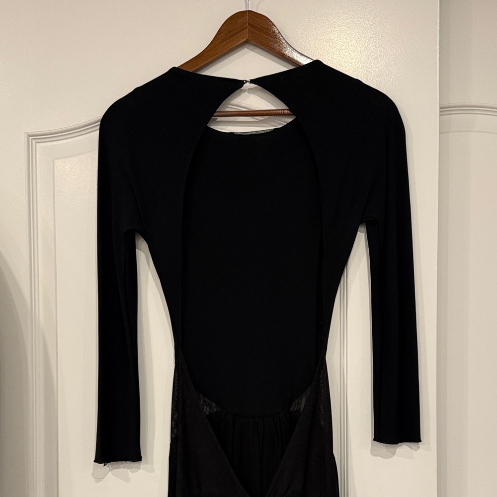 Roberto Cavalli Black Bodysuit